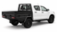 AluBlack Flatbed mit Seitenklappen für Toyota Hilux 2016+ Doppelkabine