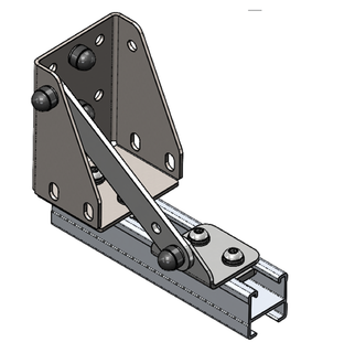 Alu-Cab 270°, 180° und 2m Markise Halterung für Rhino Rack Querträger (Kit)