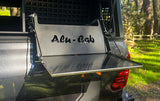 Alu-Cab Faltbarer Tisch mit integriertem Bambus Schneidebrett für Hardtops