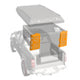 Alu-Cab ModCAP & Camper Molle Platten Hinten Außen DC & XC (Set)