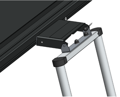 Alu-Cab LT-50 "Lightweight" Dachzelt Verlängerungshalter für Leiter