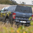 Alu-Cab Hardtop "Adventure" für Ford Ranger 2012-2022 Doppelkabine schwarz/geriffelt