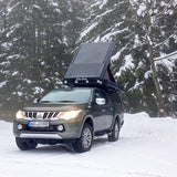 Alu-Cab Hardtop "Explorer" für Mitsubishi L200/ Fiat Fullback 2016-2023 Doppelkabine schwarz/glatt