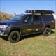 Alu-Cab Hardtop "Adventure" für Toyota Hilux 2016+ Doppelkabine schwarz/geriffelt