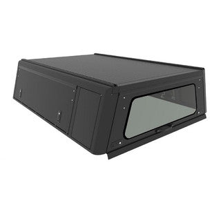 Alu-Cab Hardtop "Explorer" für Nissan Navara D40 2005-2015 King Kabine schwarz/glatt
