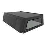Alu-Cab Hardtop "Explorer" für Nissan Navara D40 2005-2015 King Kabine schwarz/geriffelt