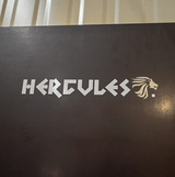 Alu-Cab Merchandise Hercules Sticker klein, weiß