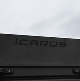 Alu-Cab Merchandise Icarus Sticker medium, schwarz