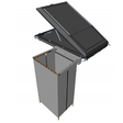 Alu-Cab Halterung für Shower Cube - Alu-Cab Gen 3/3.1/R und DC Canopy Camper