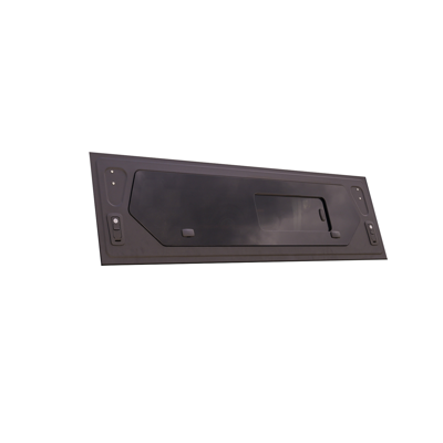 Alu-Cab Seitenklappe Contour mit Fenster für Ford Ranger D/X-Cab 2012-2022, Links