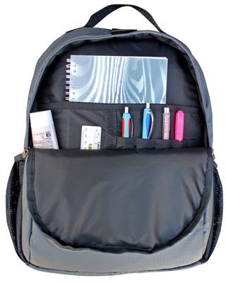 Camp Cover Laptop Rucksack Grau-Schwarz