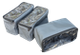 Camp Cover Ammo-Box-Taschen-Set mit durchsichtigem Deckel Aufteilung: 3x Drittel, Schwarz