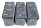 Camp Cover Ammo-Box-Taschen-Set mit durchsichtigem Deckel Aufteilung: 3x Drittel, Schwarz