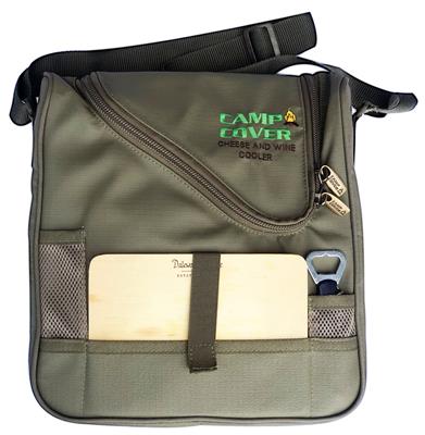 Camp Cover Picknick Umhänge-Kühltasche, Khaki