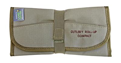 Camp Cover Bestecktasche mit Besteck Khaki