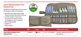 Camp Cover Bestecktasche mit Besteck Schwarz