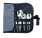 Camp Cover Bestecktasche mit Besteck Schwarz