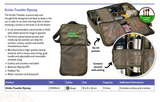 Camp Cover Tasche für Getränke zum Umhängen für Camping, Picknick und Auto
