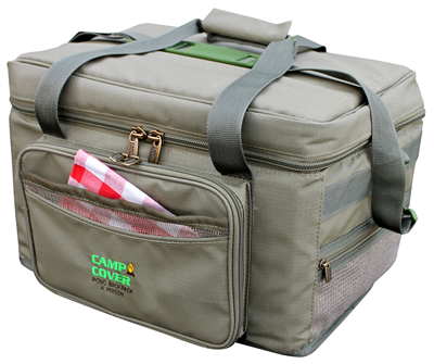 Camp Cover Picknick Kühltasche für 4-Personn, Khaki
