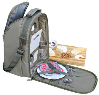 Camp Cover isolierte Schultertasche für Camping Picknick, Khaki