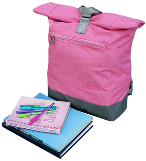 Camp Cover Rucksack Roll-Up, Rosa