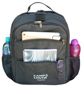 Camp Cover Laptop Rucksack, Schwarz