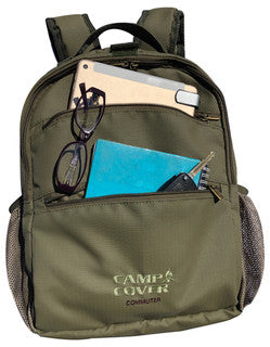 Camp Cover Laptop Rucksack Khaki