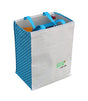 Camp Cover Afrikanischer Sweshwe Baumwoll-Shopper Blau
