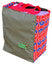 Camp Cover Afrikanischer Sweshwe Baumwoll-Shopper Khaki/Rot