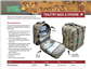 Camp Cover afrikanisch traditionelle Bundu Bag Tasche Khaki