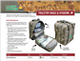 Camp Cover afrikanisch traditionelle Bundu Bag Tasche Khaki