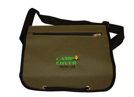 Camp Cover Kulturtasche zum Umhängen Khaki