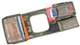 Camp Cover Stautasche für Mittelkonsole Autositz mit standard Aussparung Camouflage