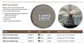 Camp Cover Reserveradabdeckung ripstop mit reflektierender Aufschrift 83cm Durchmesser Khaki
