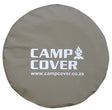 Camp Cover Reserveradabdeckung ripstop mit reflektierender Aufschrift 78cm Durchmesser Khaki