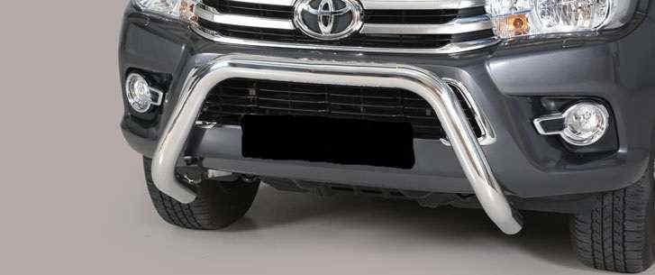 Hilux personal protection bar polished 