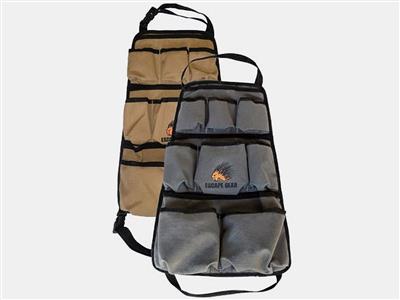 Escape Gear Stausystem Organizer für Autositz Grau