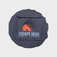 Escape Gear Reserveradabdeckung 28" Reserveradtasche Grau mit Stautasche Grau