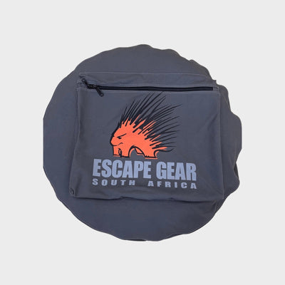 Escape Gear Reserveradabdeckung 31" Reserveradtasche Grau mit Stautasche