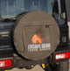 Escape Gear Reserveradabdeckung 32" Reserveradtasche Grau mit Stautasche Grau