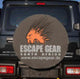 Escape Gear Reserveradabdeckung 33" Reserveradtasche ohne Stautasche Grau
