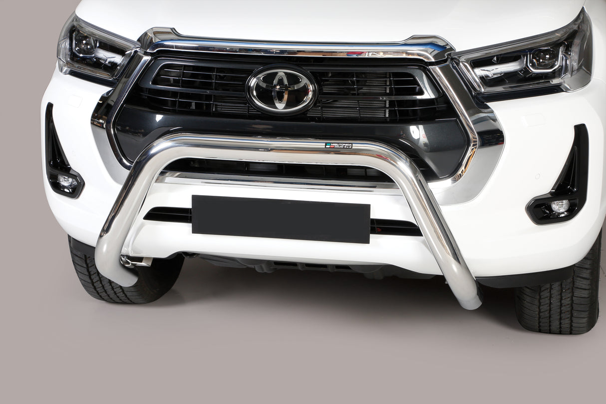 Front bar Hilux matt black 