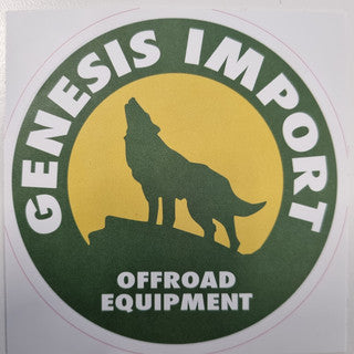 Genesis Import Sticker Logo 95mm ⌀