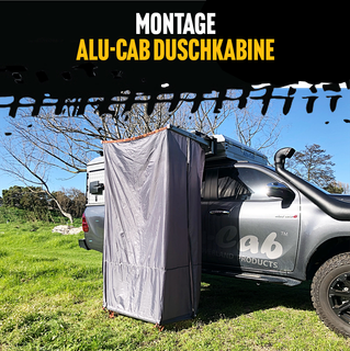 Alu-Cab Duschkabine - Montage
