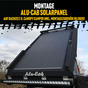Alu-Cab Solarpanel auf Alu-Cab Dachzelt/Canopy Camper inkl. Montagezubehör - Montage