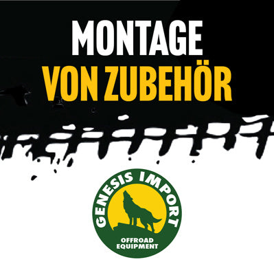 Montage von Zubehör