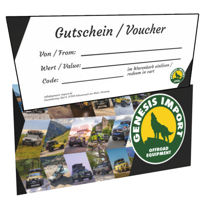 Genesis Import Gutschein 50€