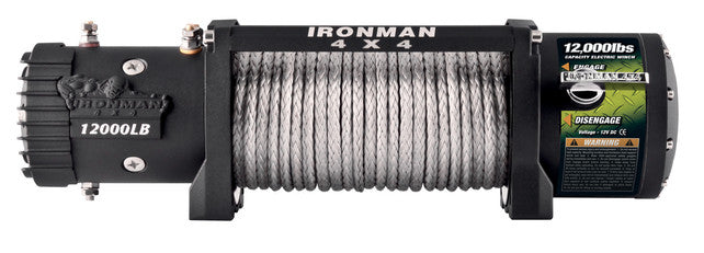 Ironman 4x4 Seilwinde 5.440kg elektrisch 12V Synthetisches Seil