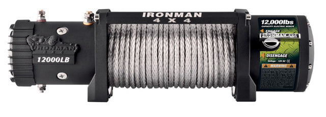 Ironman 4x4 Seilwinde 5.440kg elektrisch 12V Synthetisches Seil