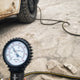 Indeflate Vier Schläuche (je 3m) mit Manometer Kit
